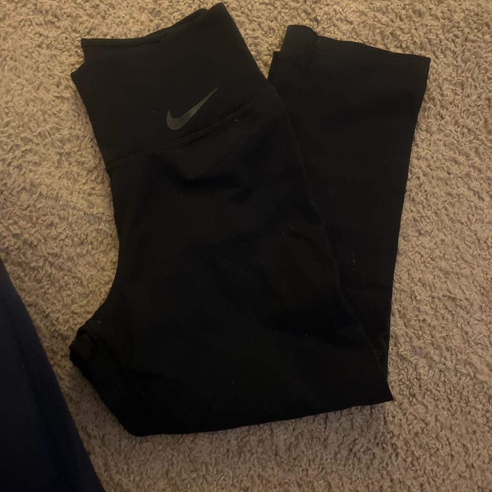 Nike High-Waisted Black Tights